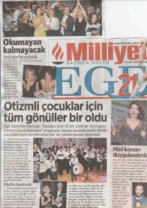 İZOT İzmir Otizm Orkestrası ve Korosu - Milliyet Ege Şubat 2016